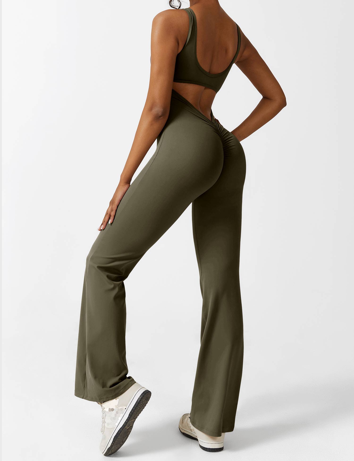 Sofia – Mühelos Eleganter Flare Jumpsuit