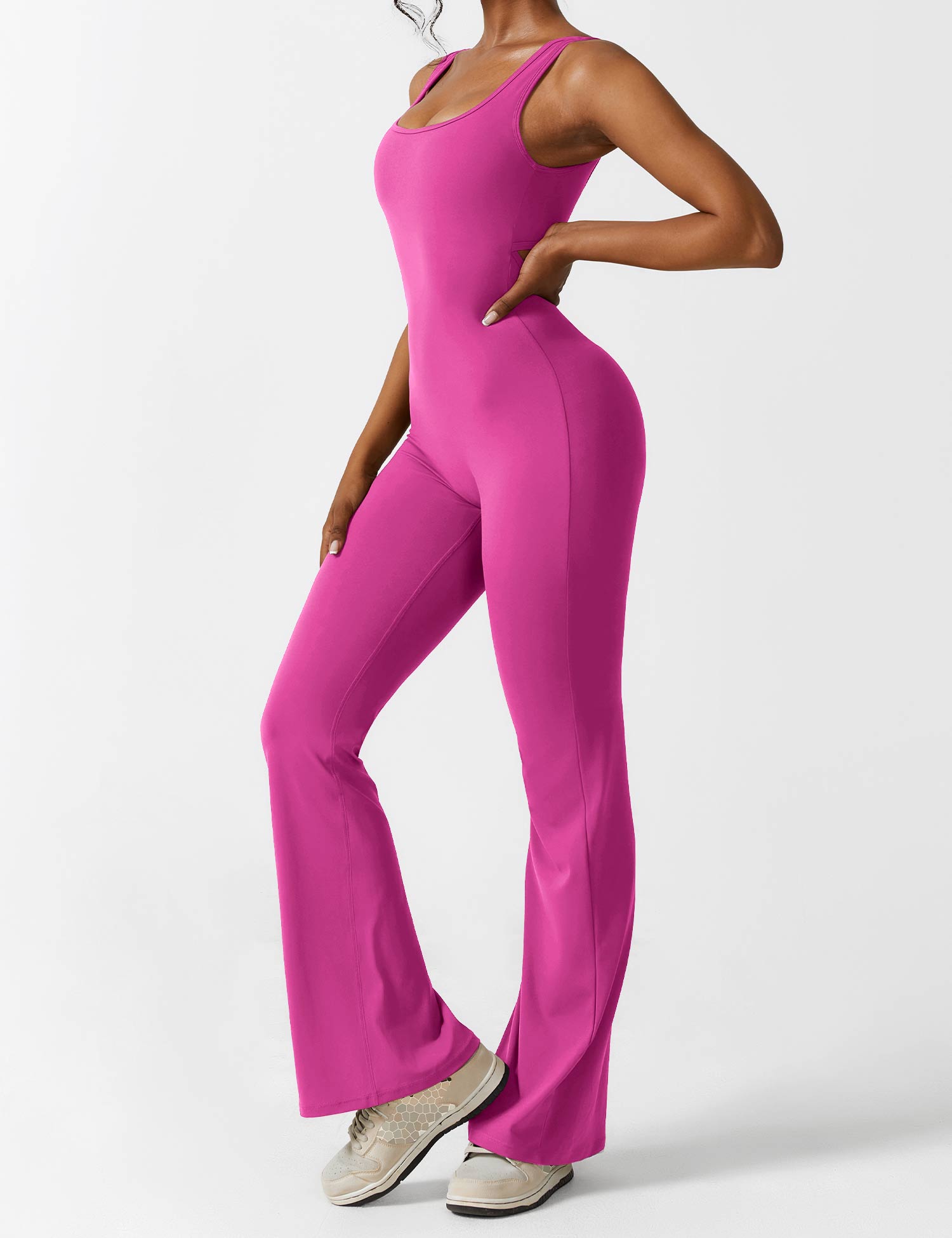 Sofia – Mühelos Eleganter Flare Jumpsuit