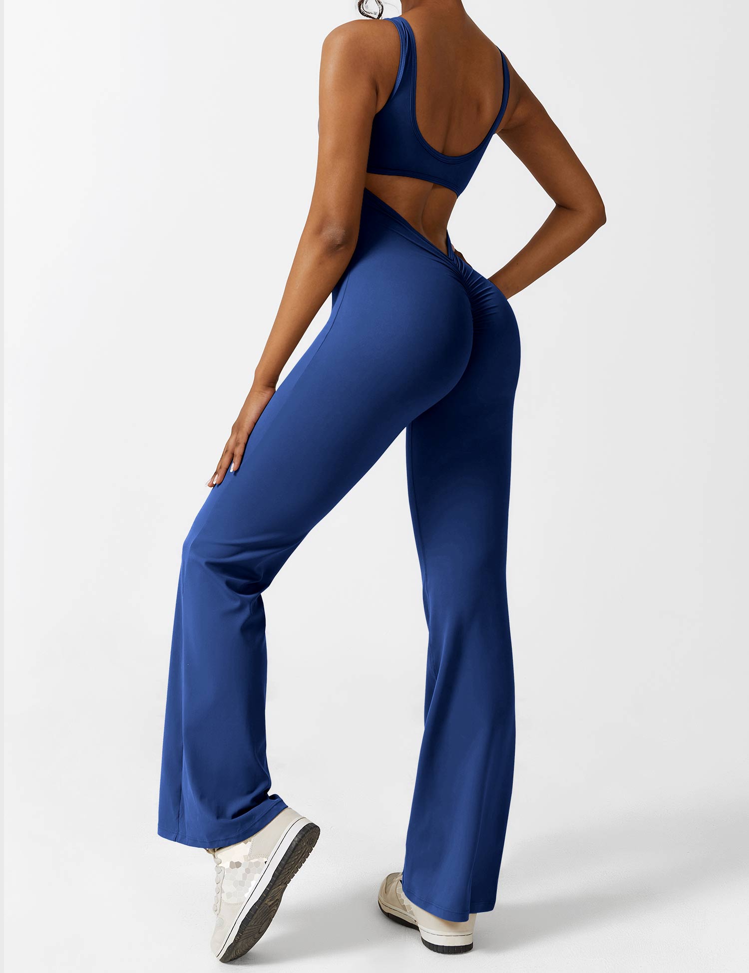 Sofia – Mühelos Eleganter Flare Jumpsuit