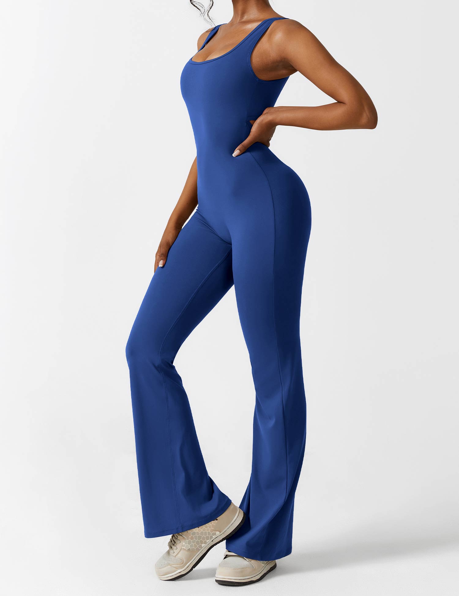 Sofia – Mühelos Eleganter Flare Jumpsuit