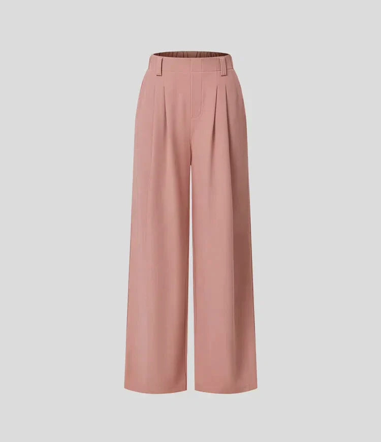 Giulia – Hochtaillierte Casual-Hose für Damen