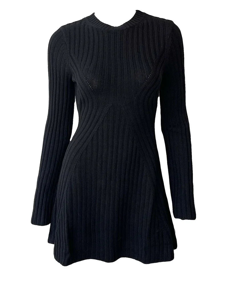 Camille – Weiches Damen Strickkleid