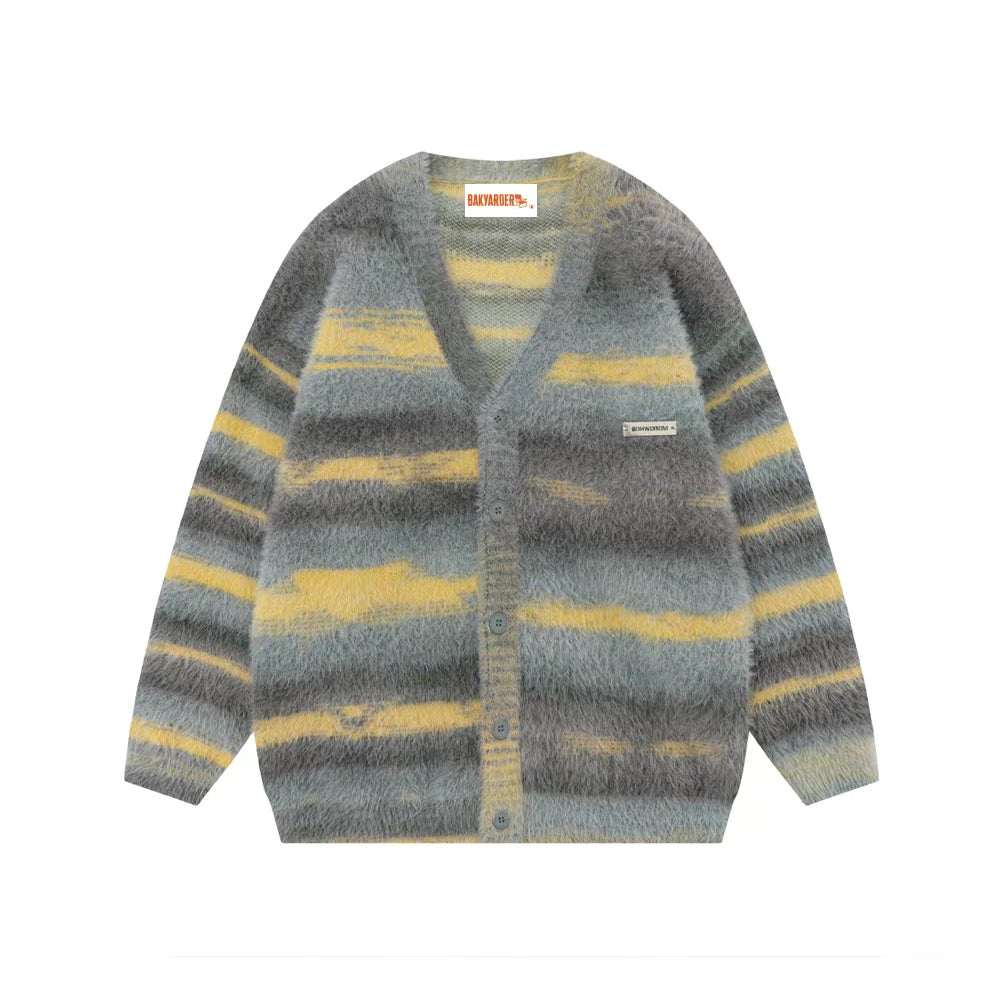 Ariana – Damen-Strickjacke mit Farbblock-Design