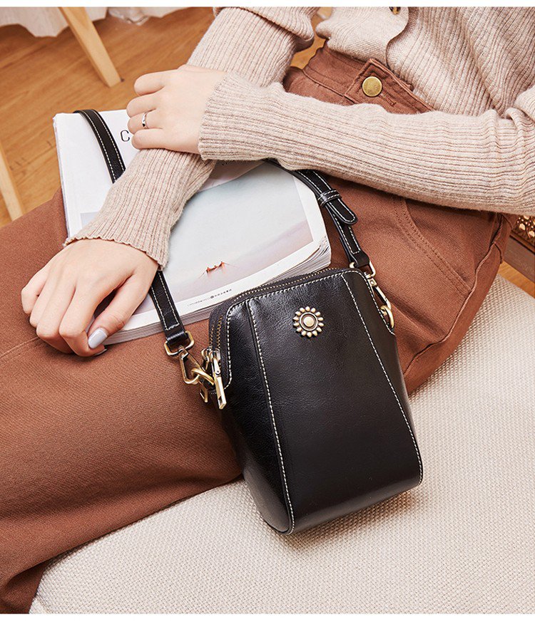 Isabella – Vintage Damen Umhängetasche
