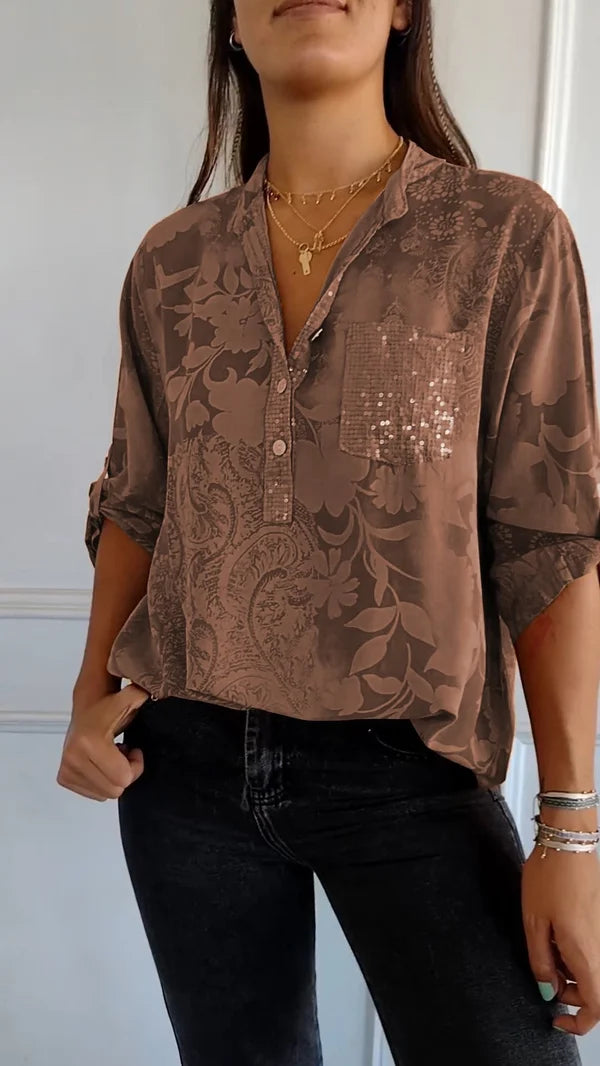 Isabella – Blümengemustertes Damen-Sommer-Top