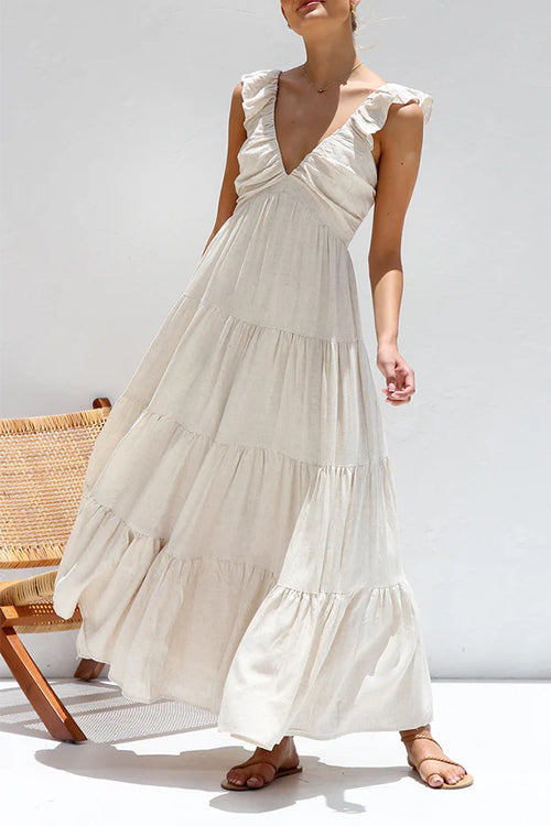Sofia – Zeitlose Eleganz Langes Kleid für Damen