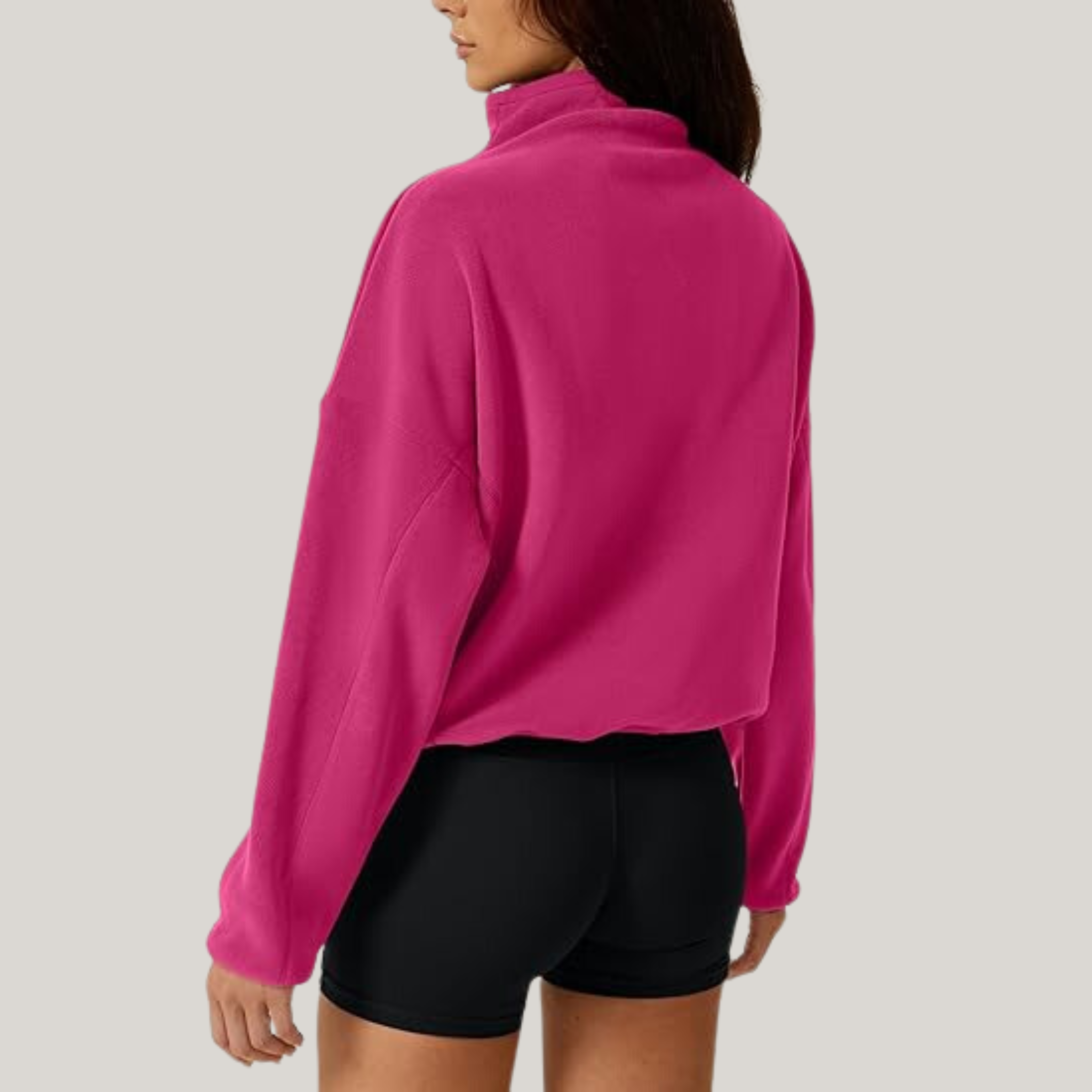 Giulia – Kuschelige Sherpa-Fleece-Jacke für Damen