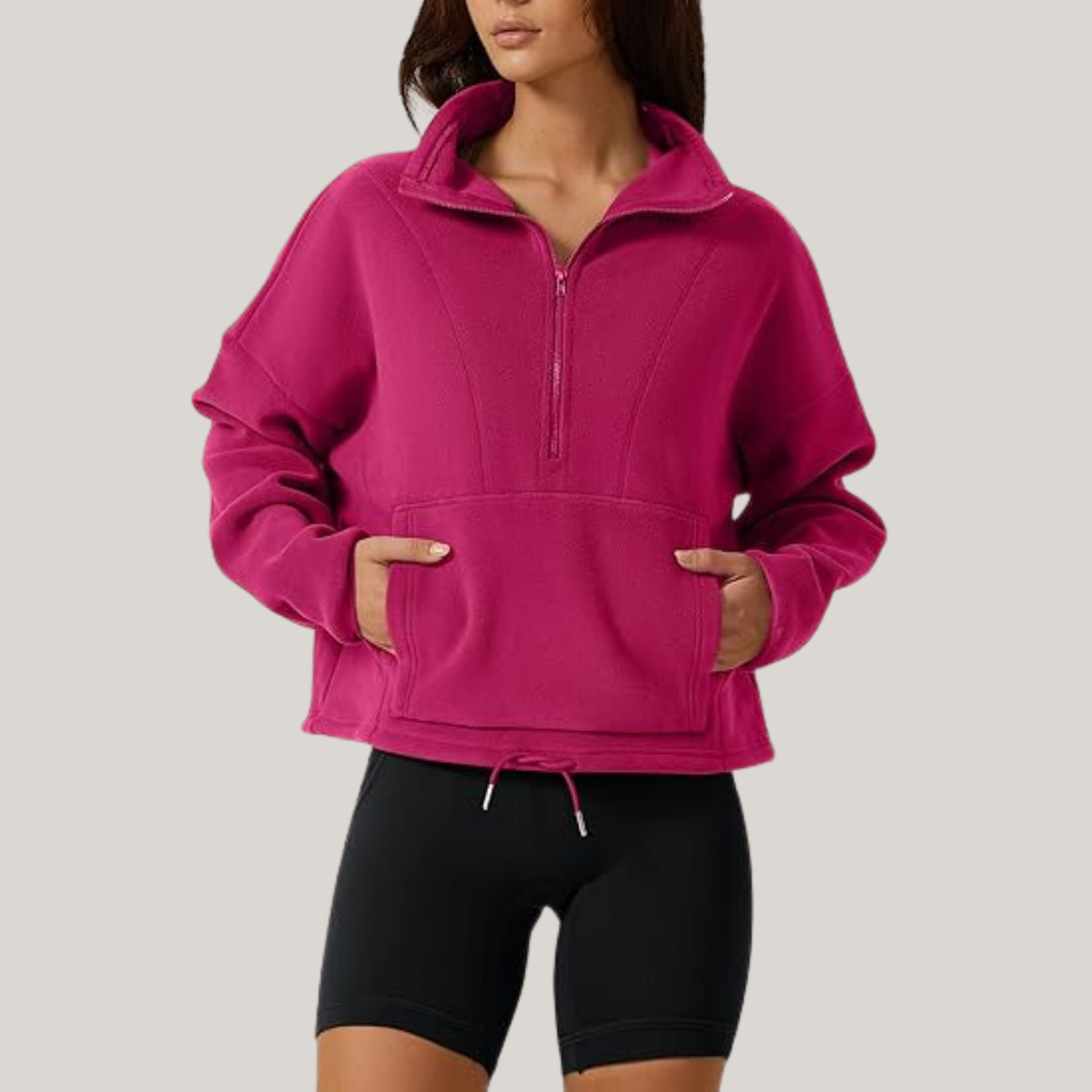 Giulia – Kuschelige Sherpa-Fleece-Jacke für Damen