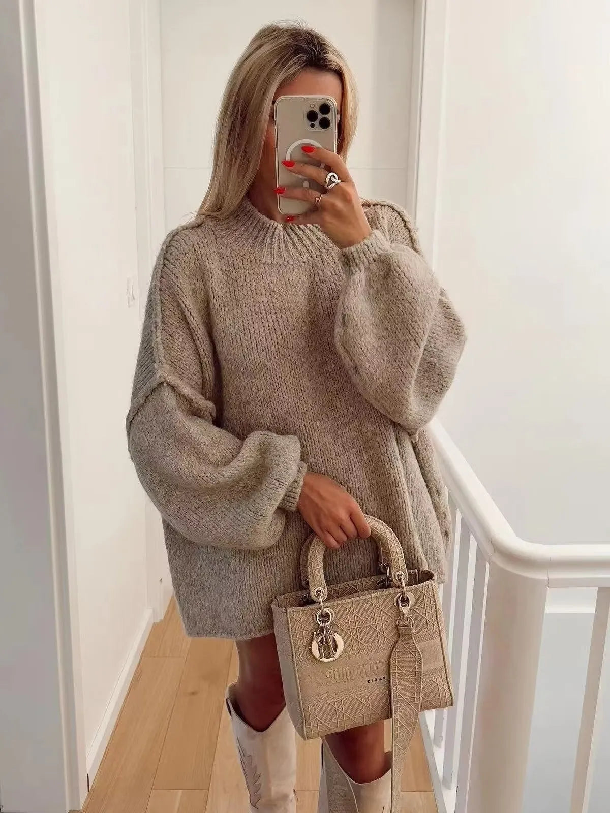 Chiara – Kuscheliger Oversize Damenpullover