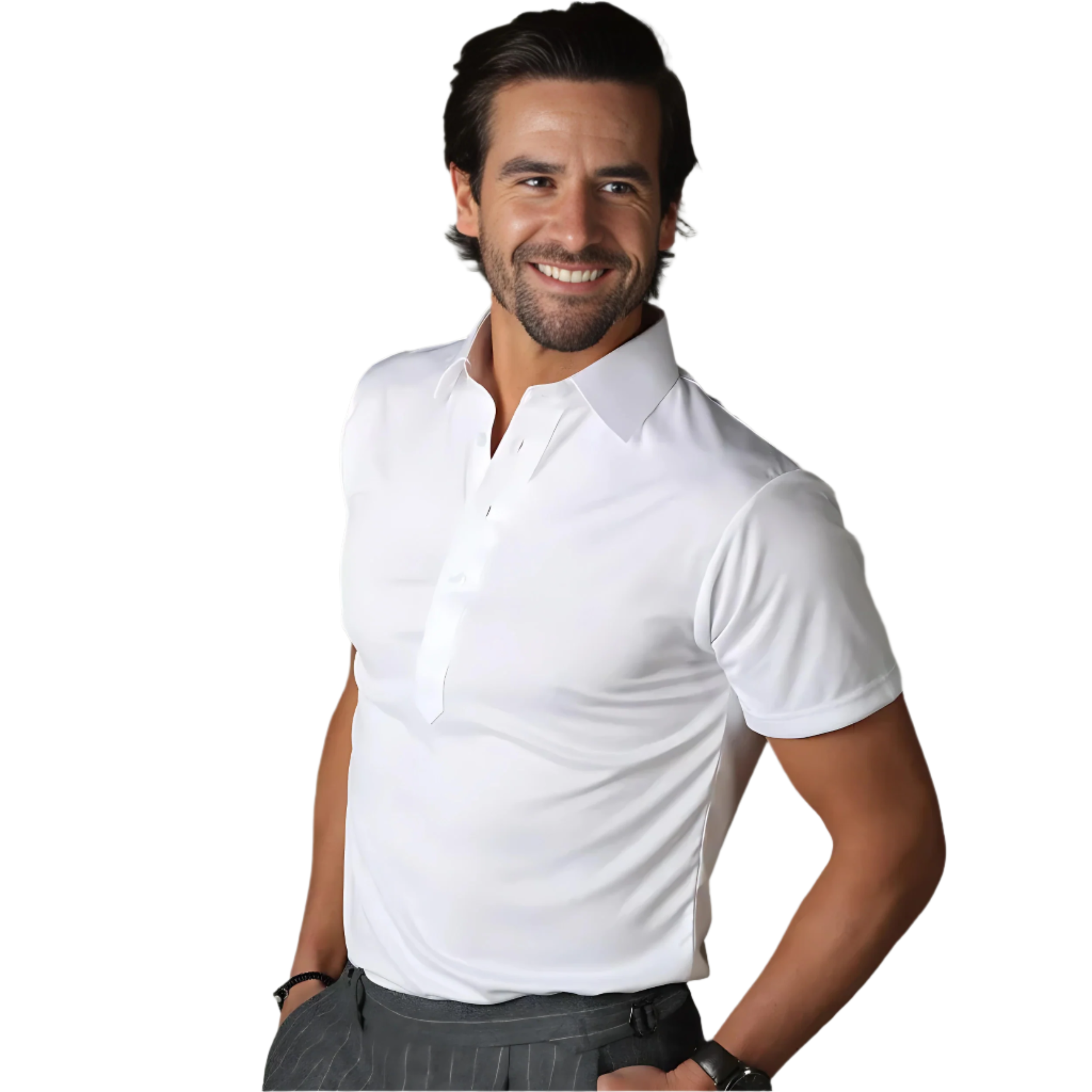 Lorenzo – Klassisches Polo-Kleid für Herren