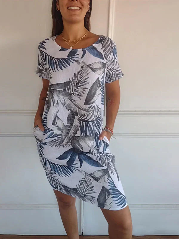 Thekla - Cozy Rundhals-Kleid Damen