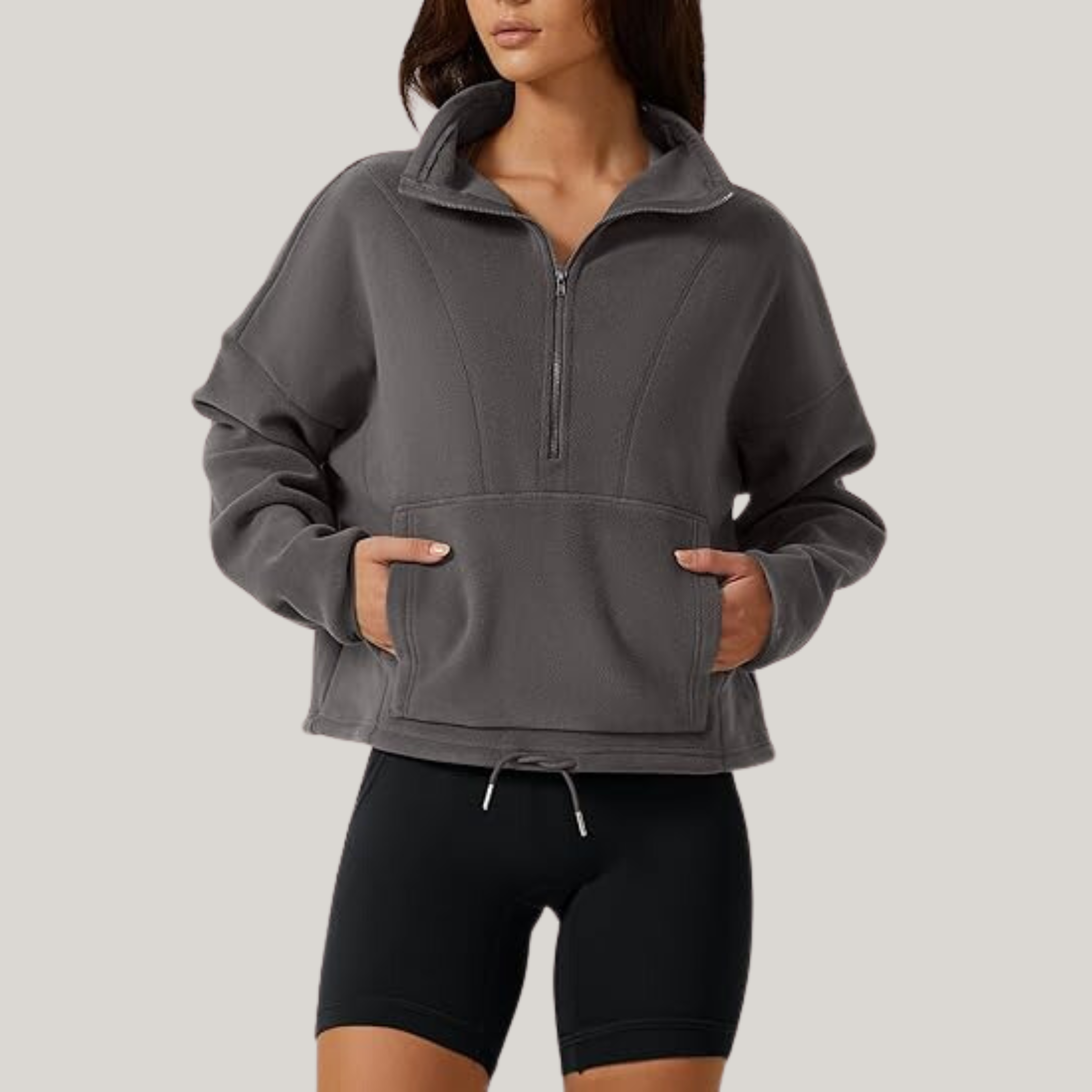 Giulia – Kuschelige Sherpa-Fleece-Jacke für Damen