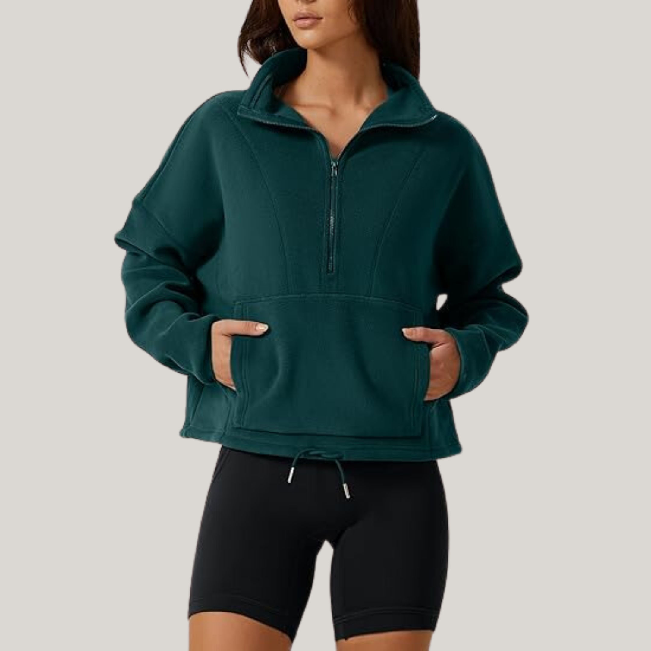 Giulia – Kuschelige Sherpa-Fleece-Jacke für Damen