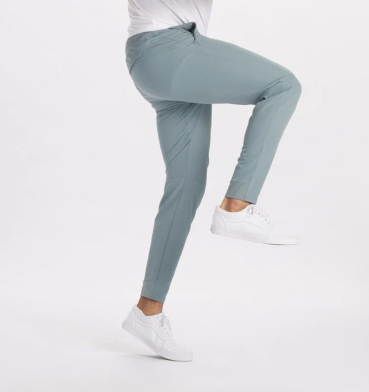 Luca – Lässige Schlanke Sommerhose mit Elastischem Bund für Herren