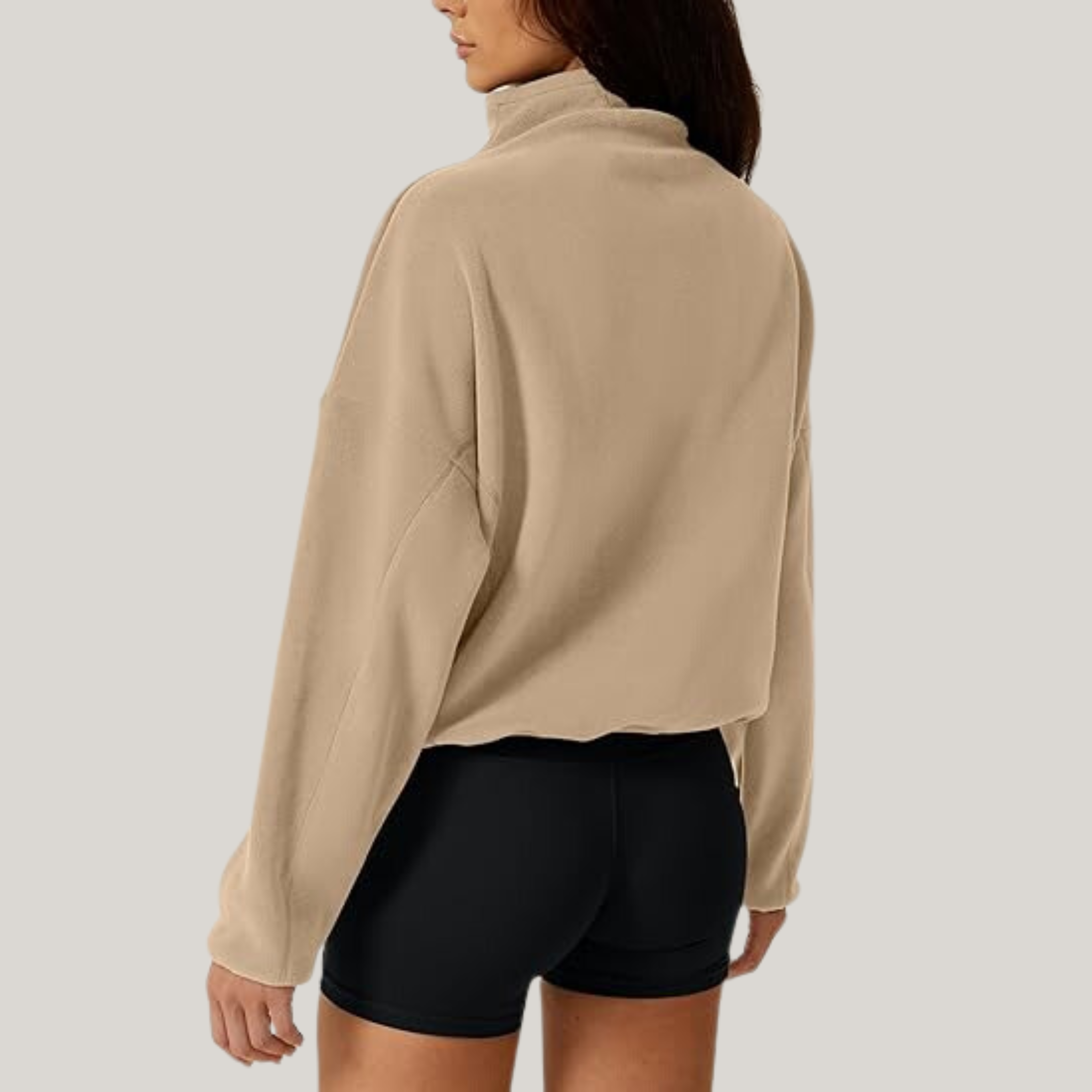 Giulia – Kuschelige Sherpa-Fleece-Jacke für Damen