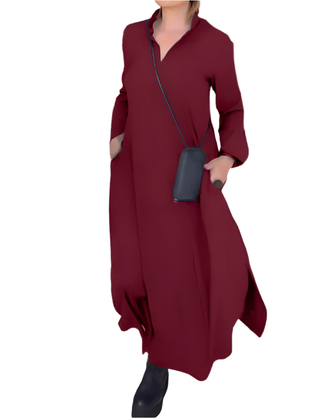 Isabella – Fließendes Maxikleid für Frauen Stilvoll und bequem