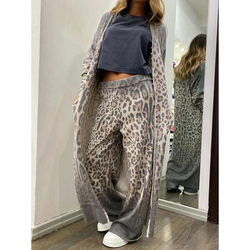 Elena – Bedrucktes Zweiteiler-Set für Damen