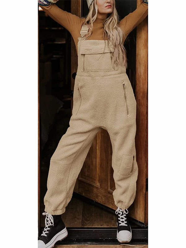 Gabriella – Bequemer Fleece-Arbeitsoverall für Damen