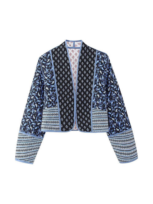 Amaya - Damen Stepp-Reversible Winterjacke