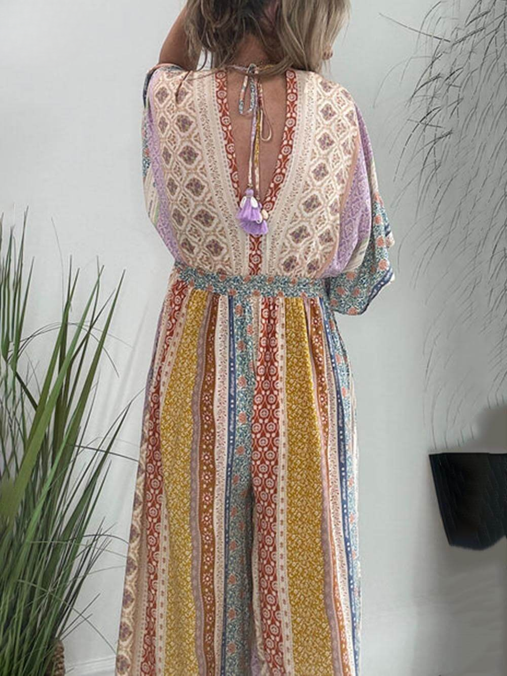 Sofia – Boho-Style Jumpsuit für Damen