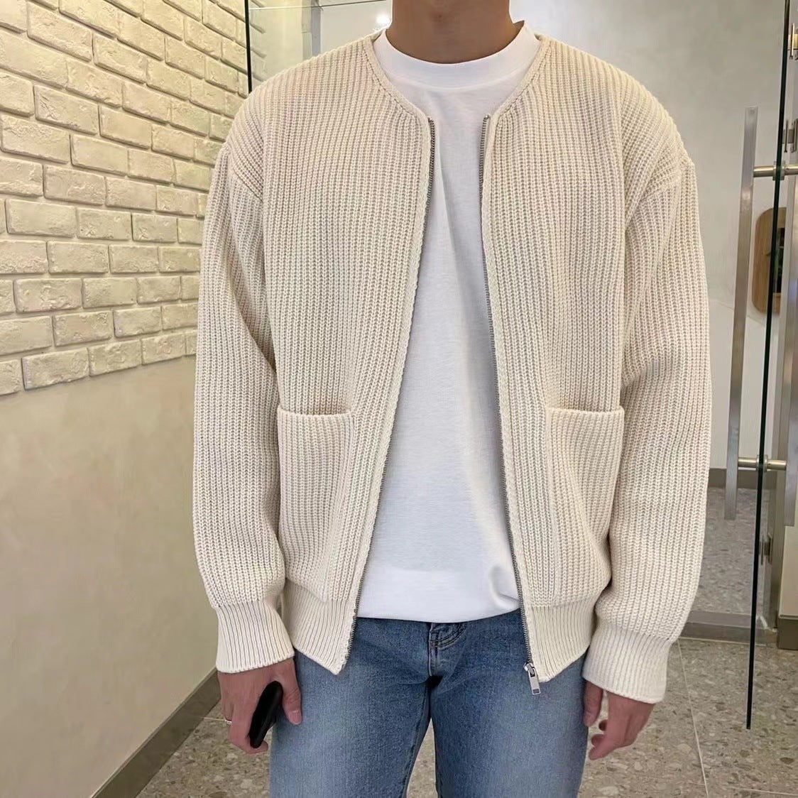 Matteo – Moderner Herren Cardigan für mühelosen Stil