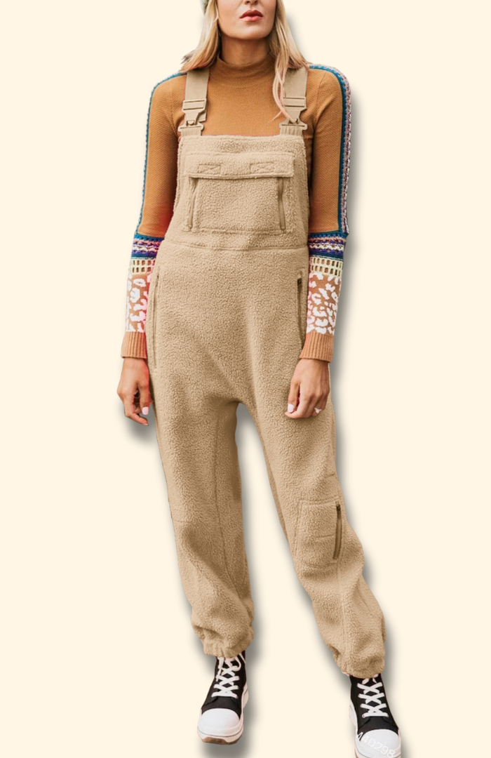 Isabella – Stilvoller Fleece-Overall für Damen