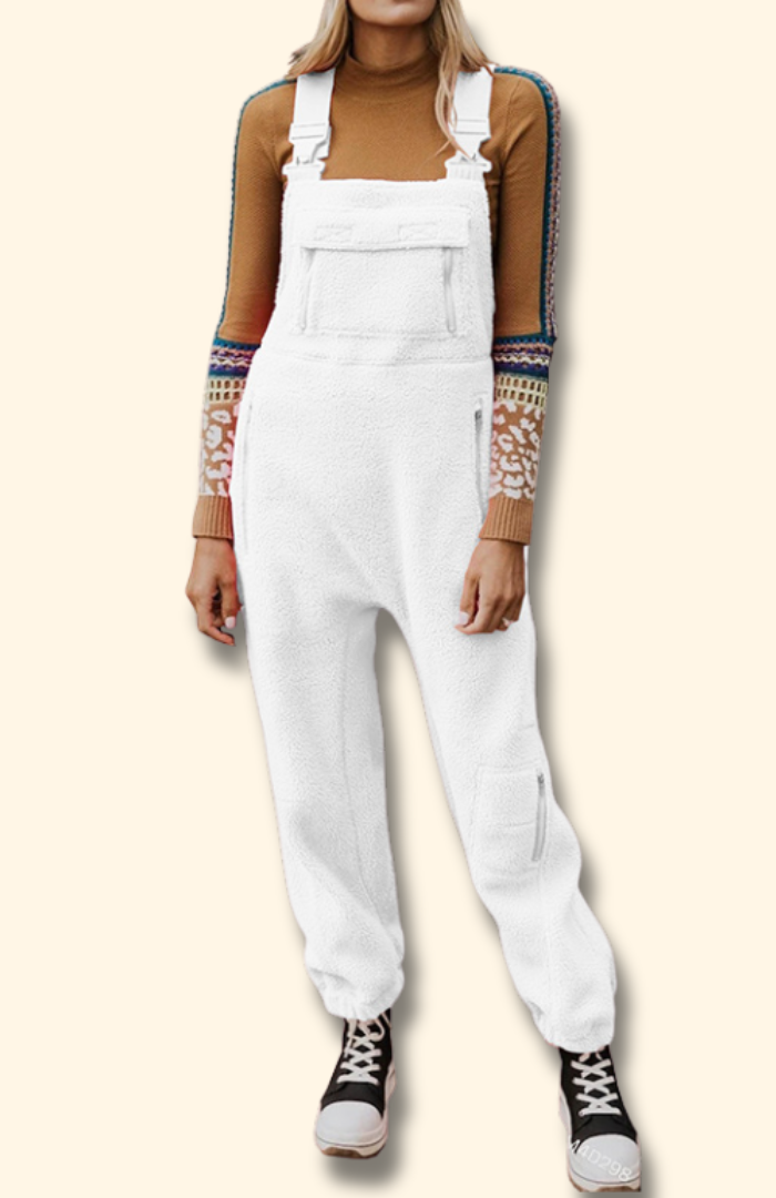 Isabella – Stilvoller Fleece-Overall für Damen