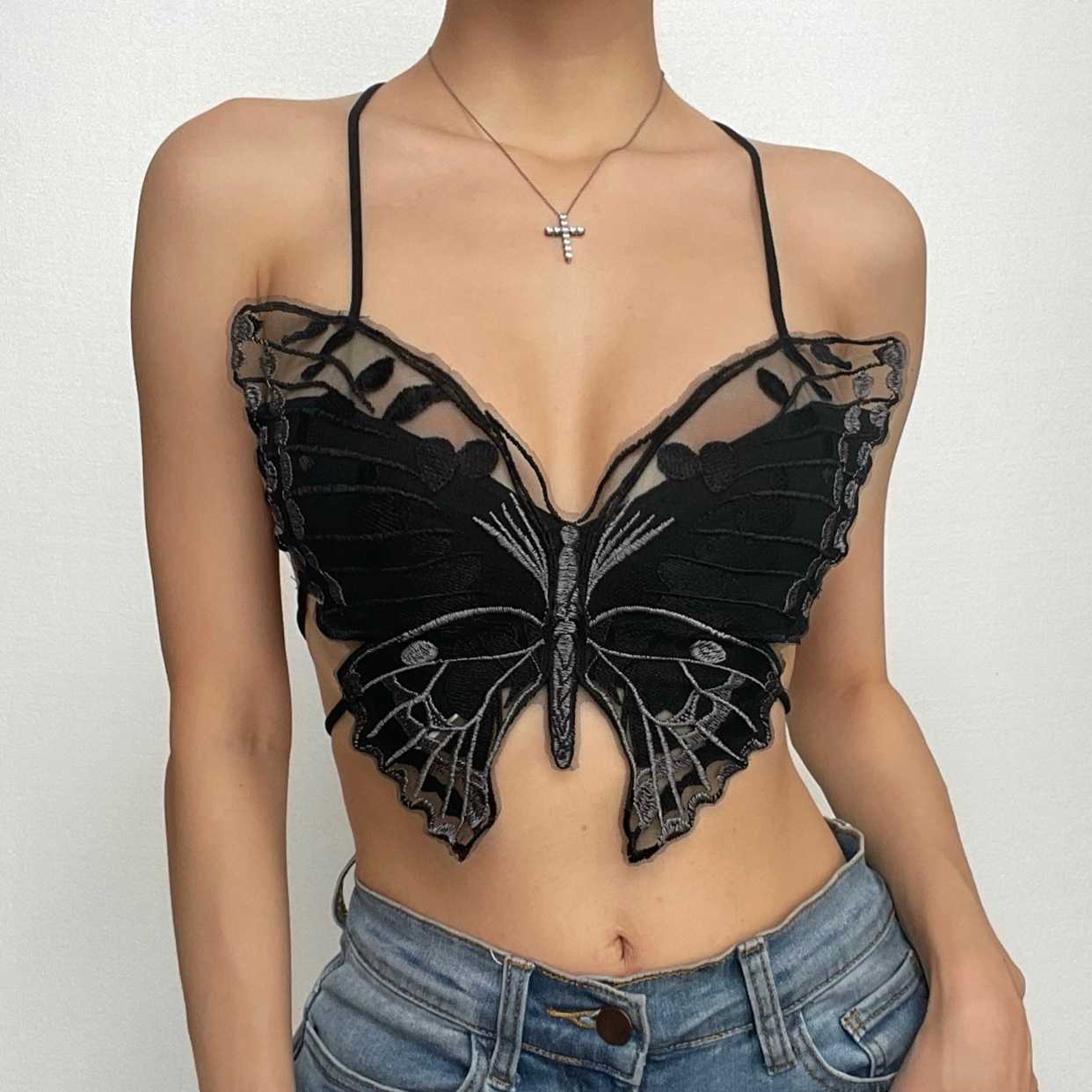 Isabella – Elegantes Rückenfreies Top für Frauen