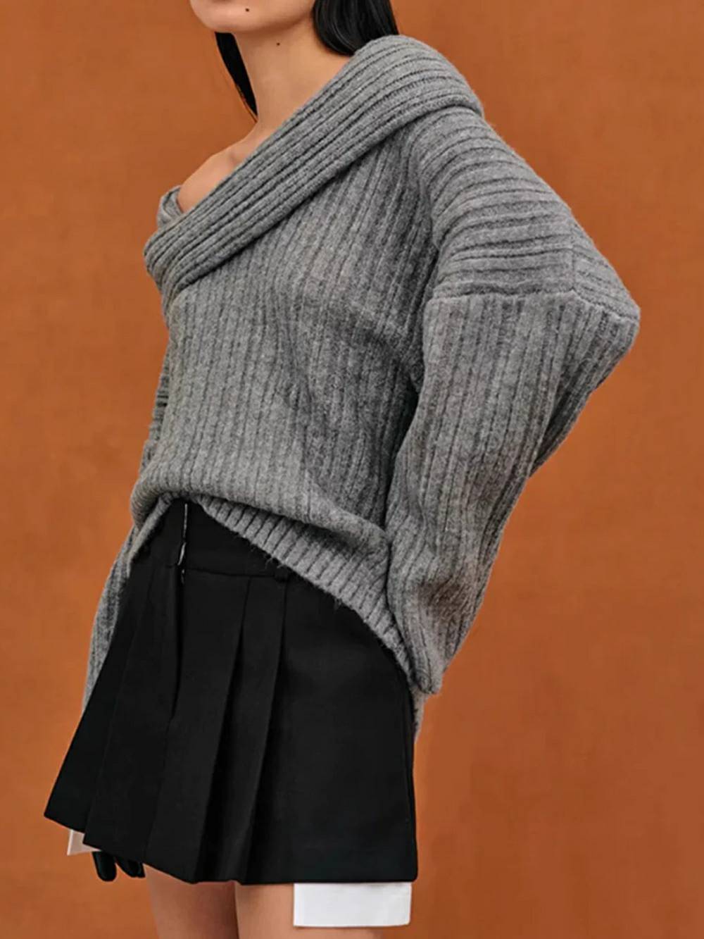 Marina – Gemütlicher Oversize-Strickpullover für Damen