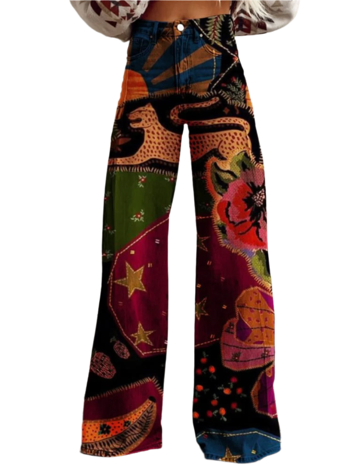 Erina – Vintage Boho Damenhose