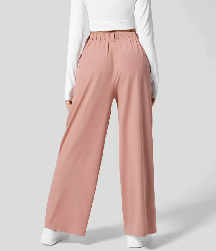 Giulia – Hochtaillierte Casual-Hose für Damen