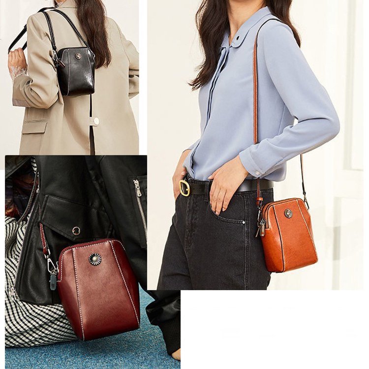 Isabella – Vintage Damen Umhängetasche