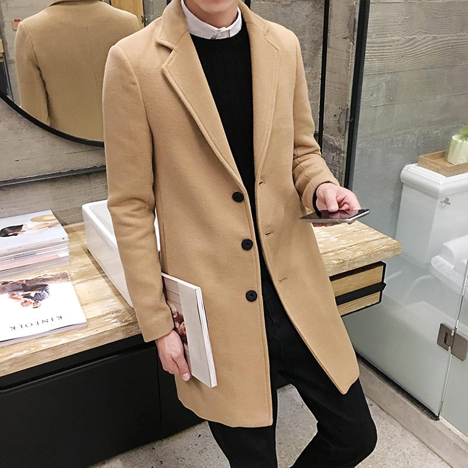 Leonardo – Zeitloser Herren-Trenchcoat