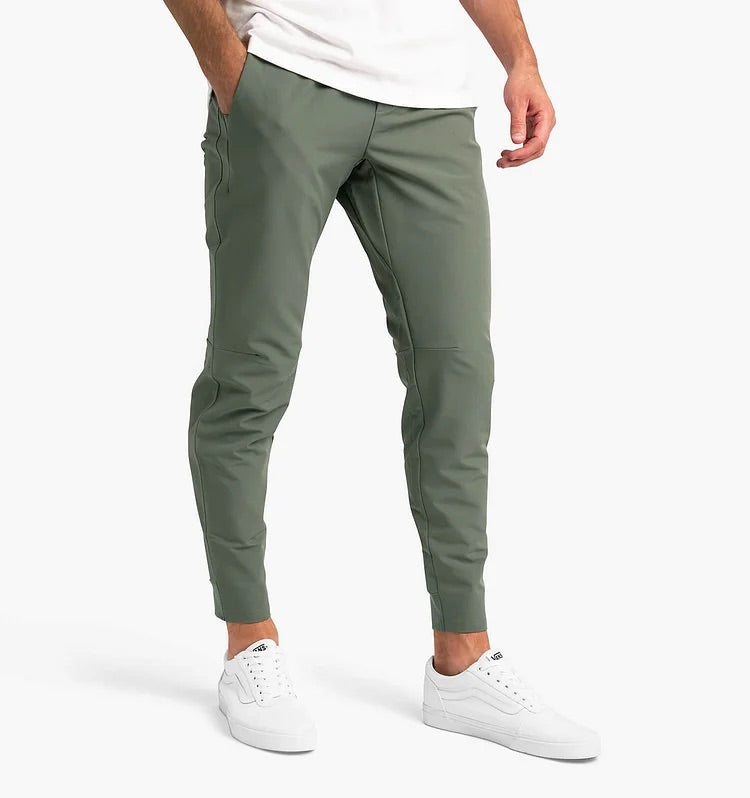 Luca – Lässige Schlanke Sommerhose mit Elastischem Bund für Herren