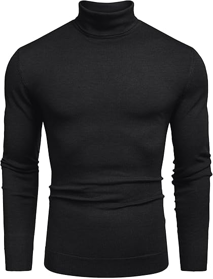Luciano – Herren Slim Fit Rollkragenpullover