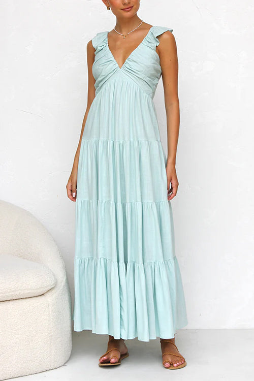 Sofia – Zeitlose Eleganz Langes Kleid für Damen