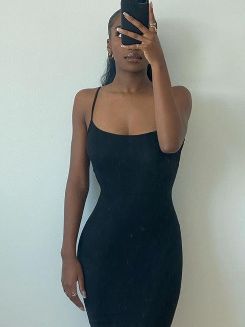 Clara – Elegantes Rückenfreies Maxikleid für Frauen