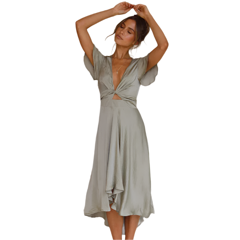 Giulia – Elegantes Midi-Kleid für Frauen