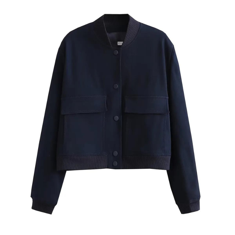 Luca – Luxe-Fleece Damen-Winter-Bomberjacke