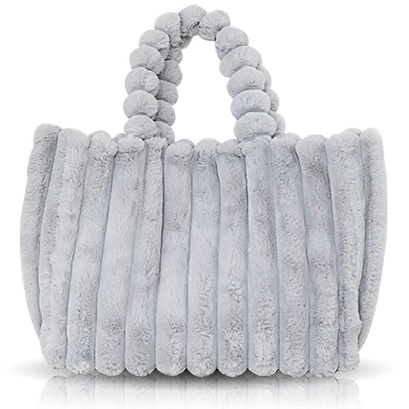 Amelia – Plüschige Damen Schultertasche