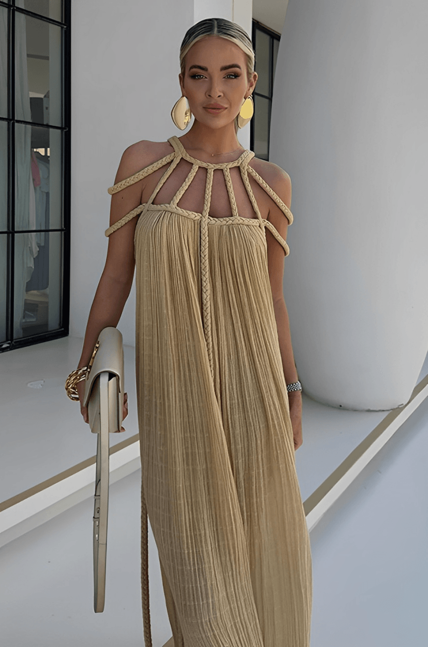 Elena – Elegantes Damenkleid für stilvolle Gemütlichkeit