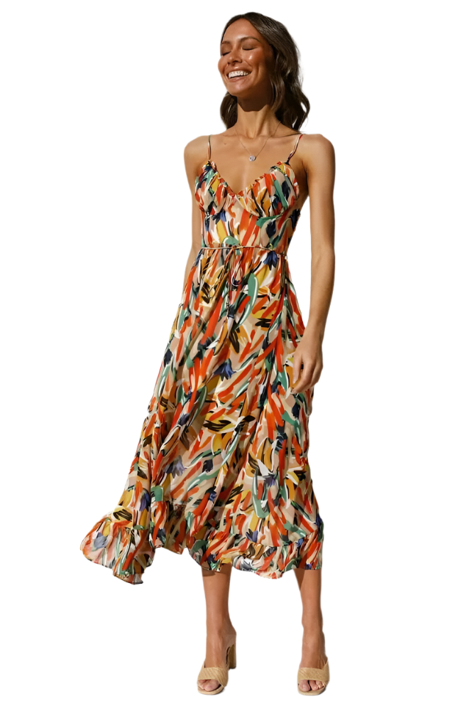 Giulia – Farbenfrohes Sommerkleid für Damen