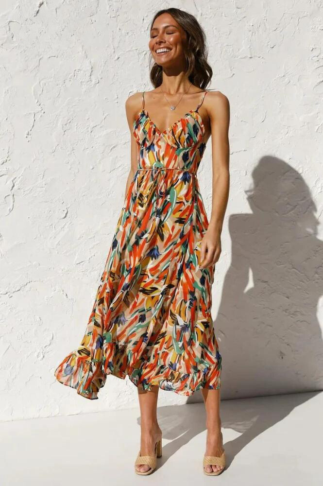 Giulia – Farbenfrohes Sommerkleid für Damen