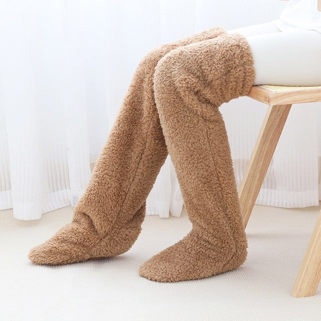 Alessandra – Kuschelige Teddy Socken