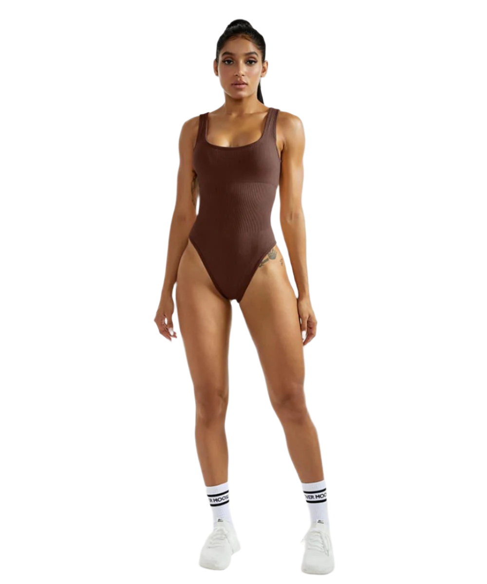 Sophie – Plüsch-Sherpa Damen Badeanzug