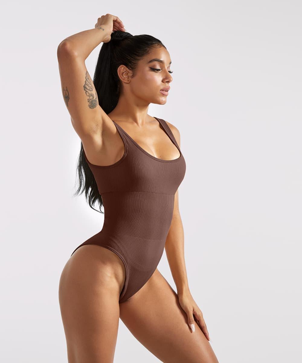 Sophie – Plüsch-Sherpa Damen Badeanzug