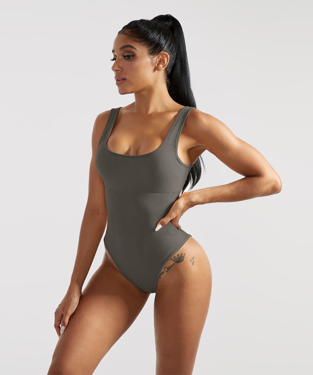Sophie – Plüsch-Sherpa Damen Badeanzug