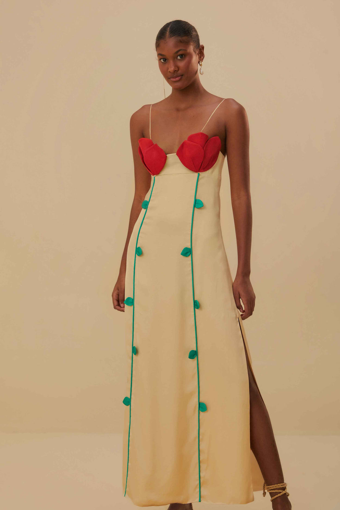 Lorenza – Tropische Eleganz Maxikleid für Damen