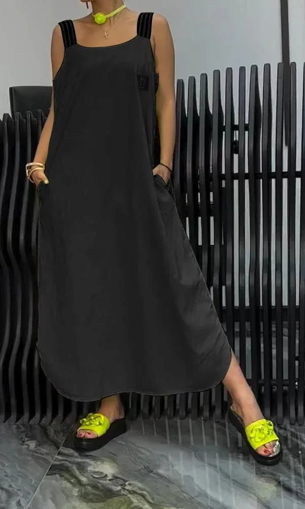 Luciana – Lockeres Damen-Kleid aus Baumwoll-Leinen