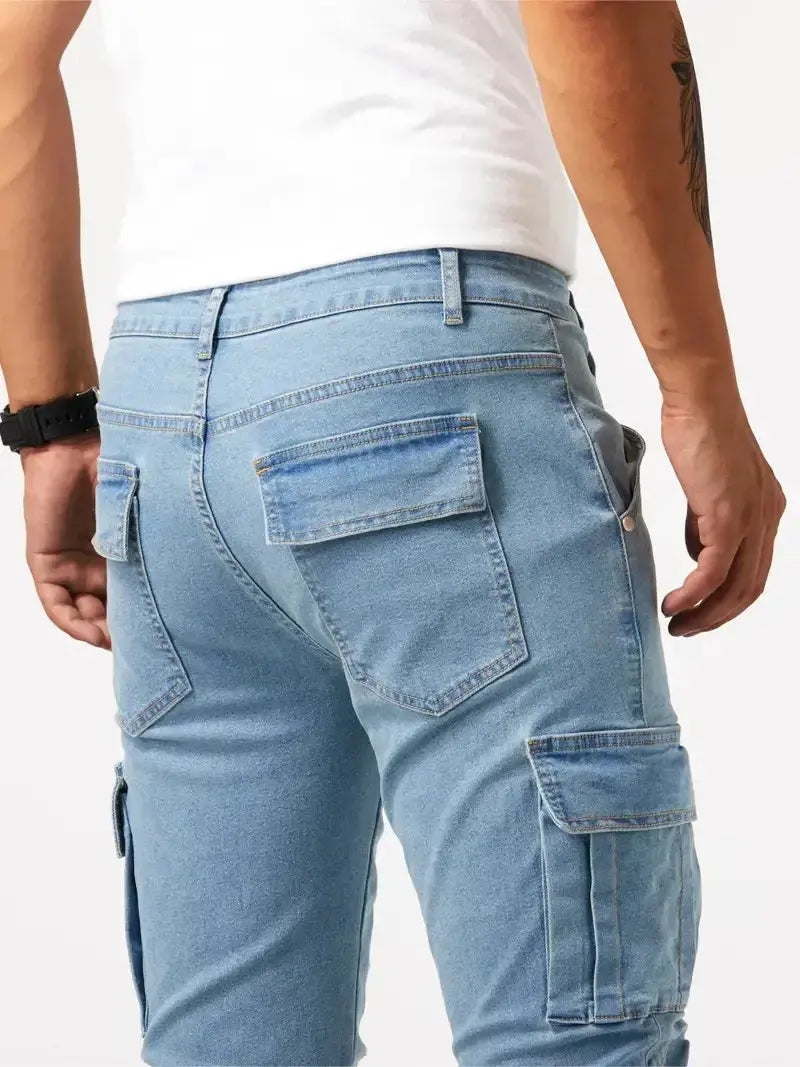 Matteo –Tapered Herren Cargo-Jeans